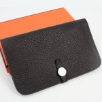 에르메스 도곤지갑 오리지널 토고가죽 초코