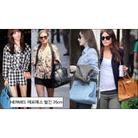 에르메스 벌킨 35cm 블루진