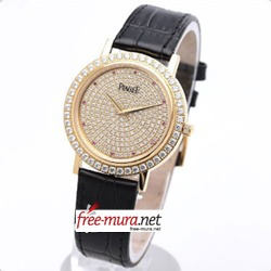 피아제 댄서 골드 가죽 남성용