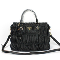 프라다 고프레 BN1336 올가죽 블랙