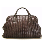 보테가 베네타  Doctor bag lambskin - dark Brown