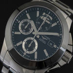 론진 Conquest Automatic Chronograph Black Ceramic