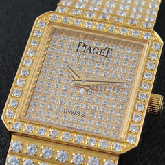 피아제 (PG 7040) 사파이어 글라스 ALL Diamond quartz