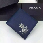 프라다 반지갑 네이비