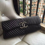 샤넬 클러치 블랙