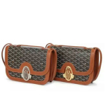 고야드 크로스백 브라운