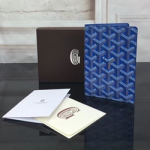 고야드  여권지갑 블루