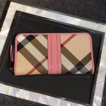 버버리 똑딱이 장지갑 