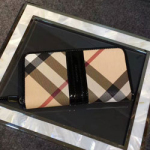 버버리 똑딱이 장지갑