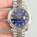 로렉스 데이저스트 은장 청판(다이아 다이얼) 41mm  Ref.88557 (최고급형)