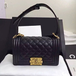 [스페셜] 샤넬 보이백 캐비어 스몰 엔틱골드 C-201812-6