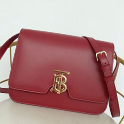 버버리 탠 송아지 가죽 미디엄 백 334172